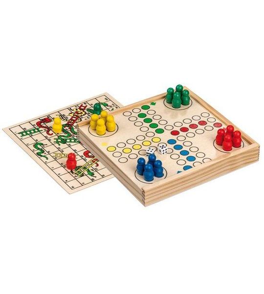 Philos Ludo/ Slangen en Ladders Mini.