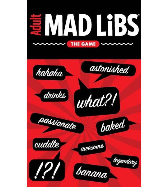 Adult Mad Libs The Game - Kaartspel - Engels