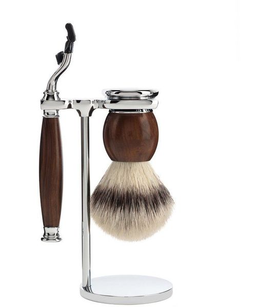 MÜHLE Scheerset 3-delig Sophist - Ironwood Mach3