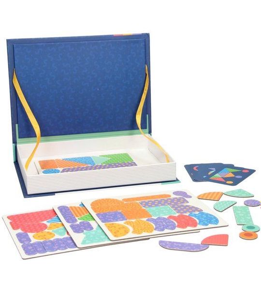 Magnetisch Boek - Vormen, 84dlg.