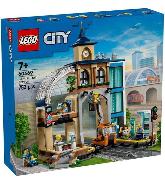 LEGO® City Centraal Station, Bouwspeelgoedset - 60469