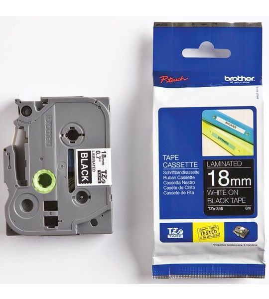 Brother TZE-345 wit