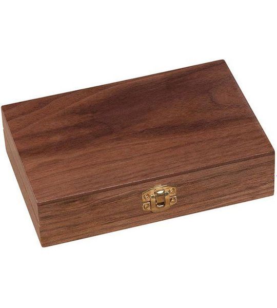 Goki Houten Speelkaartenbox met 5 Dobbelstenen en 2 Sets kaarten