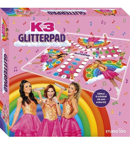 K3 - Bordspel - Glitterpad