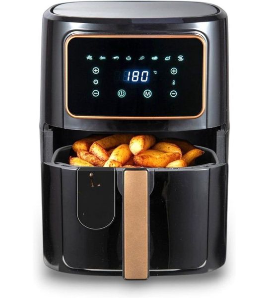SVN® Airfryer XXL - Mini-oven - Heteluchtfriteuse - Zwart - 36cm x 40cm x 36cm