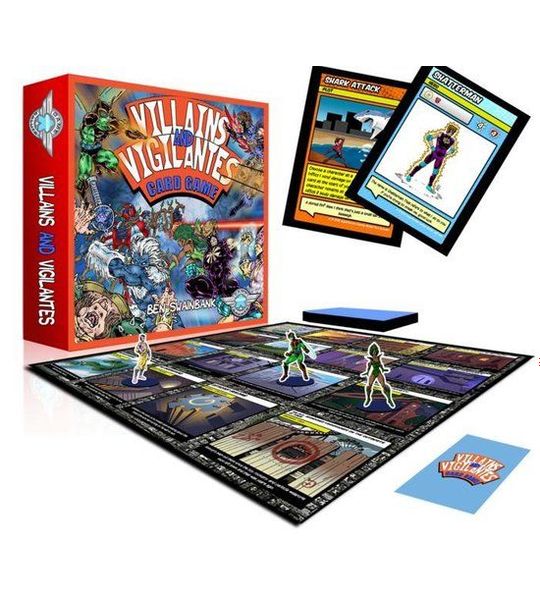 Villains and Vigilantes Card Game