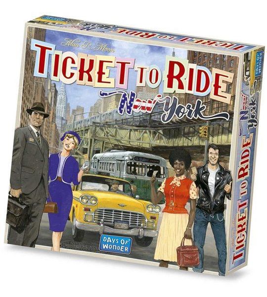 Ticket To Ride: New York - Engels