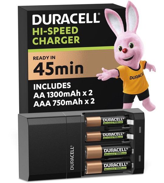 Duracell Hi-Speed batterijlader AA - AAA