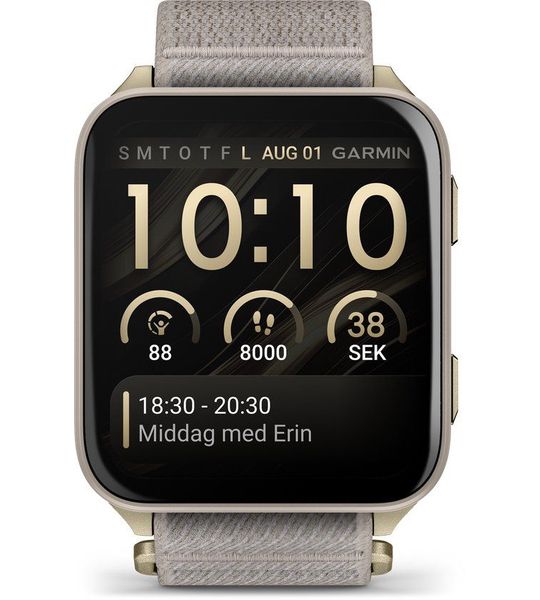Garmin Venu X1 Saffierglas Smartwatch Grijs