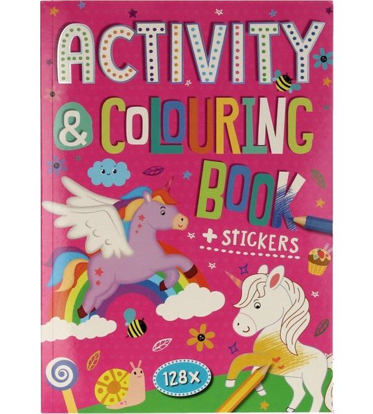 Wins Holland Kleuren Activiteitenboek Eenhoorn