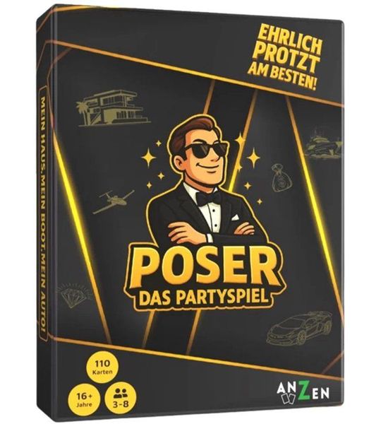 Carletto Poser (d), Kaartspel, Feest, 16 jaar, 110 min