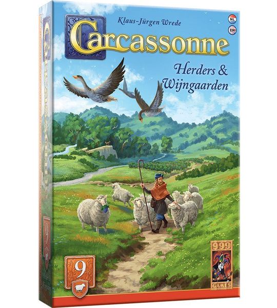 Carcassonne: Herders&Wijngaarden Uitbreiding - Bordspel