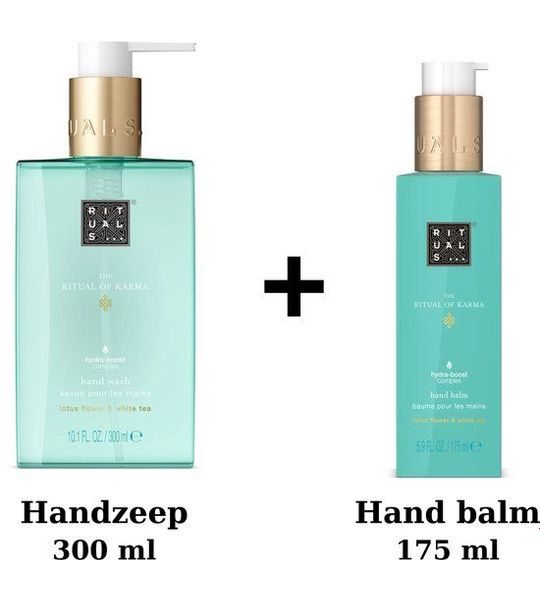 Rituals - Karma - Hand Wash Set - Handzeep 300 ml + Hand Balm 175 ml