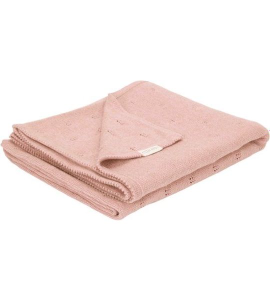 Deken Wieg Little Dutch Pure Blossom Gebreid