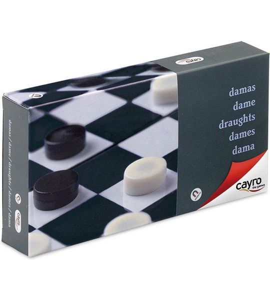 Cayro - Magnetisch Dammen - Klassiek bordspel - reiseditie
