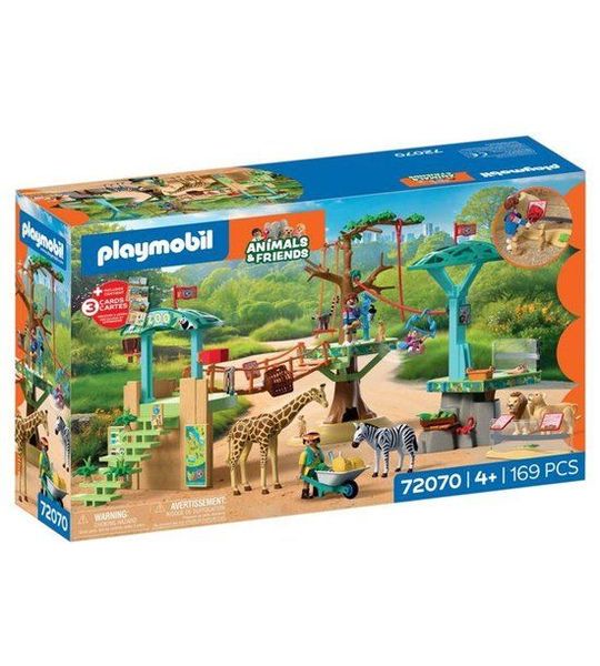 Playmobil – 72070 – Speelset – Zoo avontuur – 169 delen