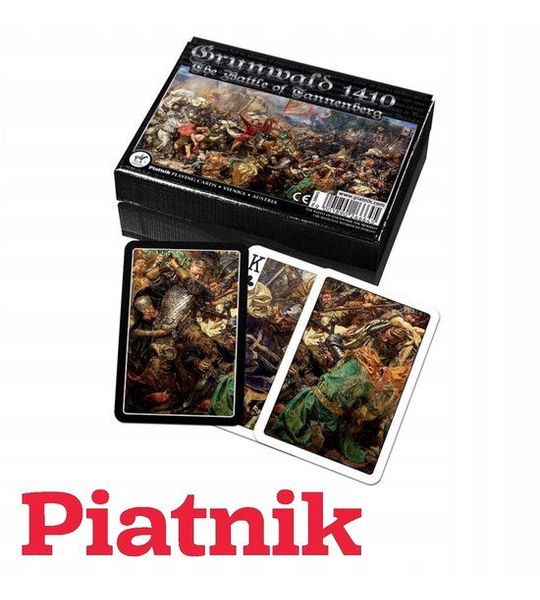 Piatnik Grunwald 1410 Luxe Speelkaarten - 2 Dekken, 55 Kaarten per Dek