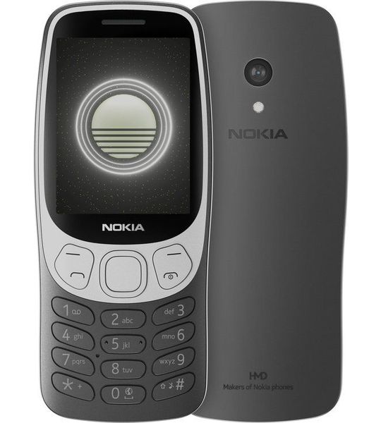 Nokia Gsm 3210 4g Ds Black - 128 Mb Zwart