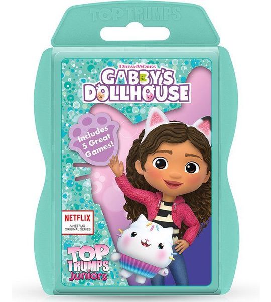 Winning Moves Gabby's Dollhouse - Kaartspel - Top Trumps Junior - Engels