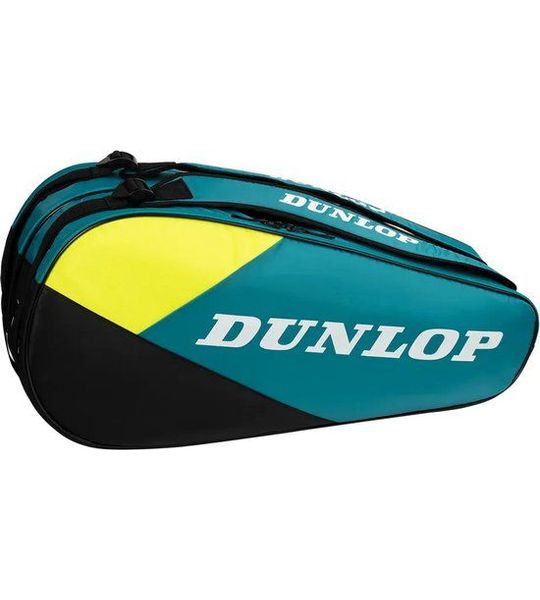 Dunlop 6 racket bag Black Yellow