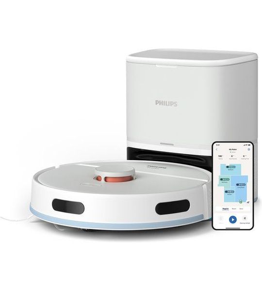 Philips Xu2100/20 Robotstofzuiger Met Dweilfunctie Wit