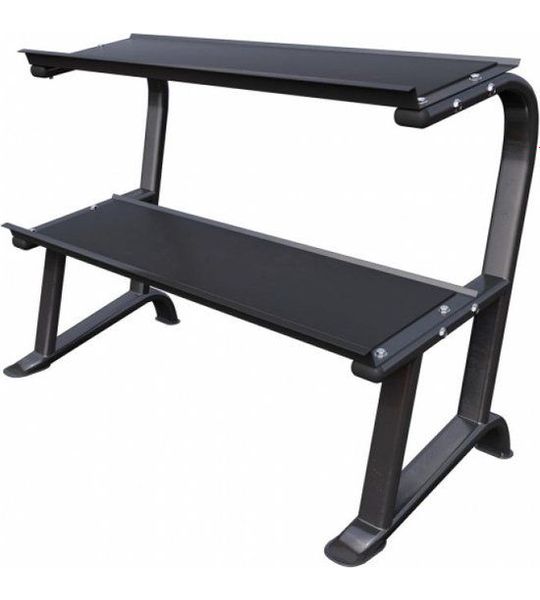 Gorilla Sports Dumbell rack - Staal - Hexagon - Geschikt voor 14 dumbells