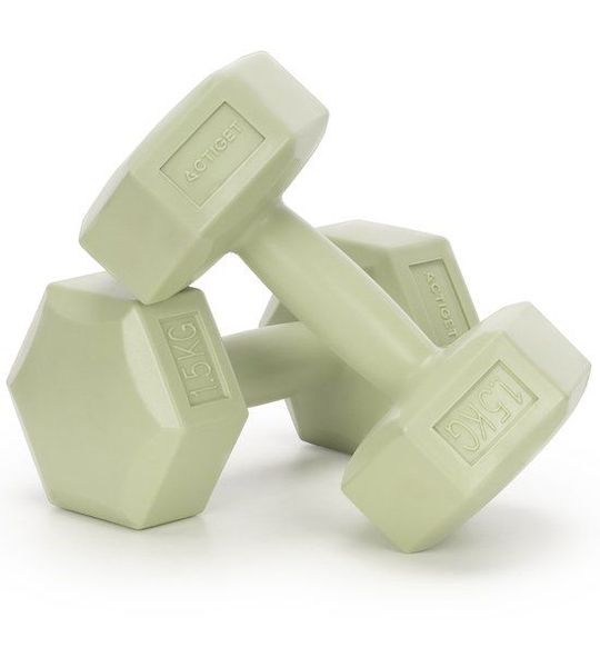 Actiget® Dumbbell Set - 1,5 KG - Groen - Oefengewichten