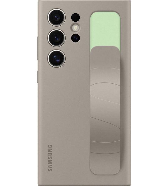 Samsung Galaxy S24 Ultra Standing Grip Back Cover Creme