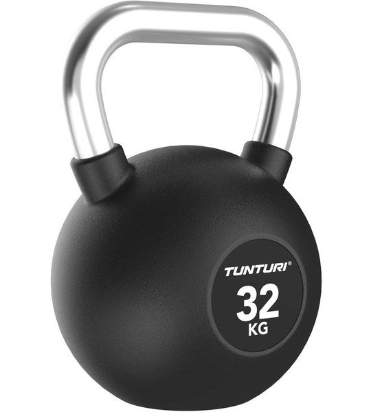 Tunturi Platinum Rubber Kettlebell - 32kg