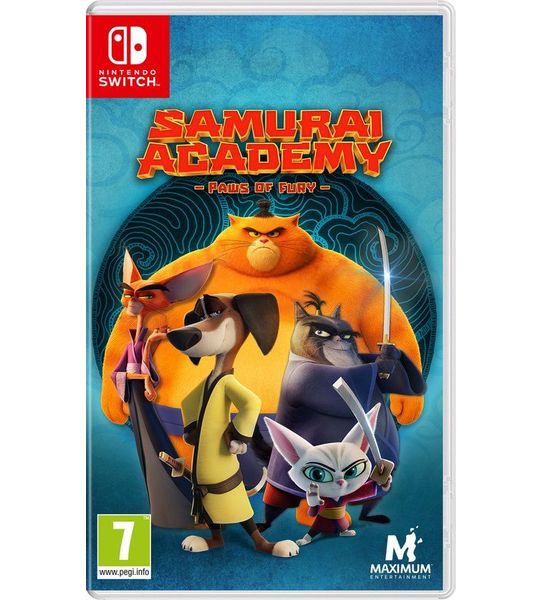 Samurai Academy Paws Of Fury - Nintendo Switch Game