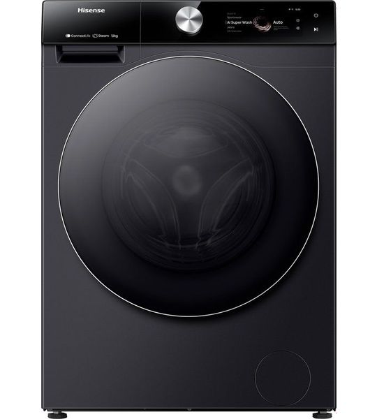 Hisense WF7S1247BB Wasmachine Zwart