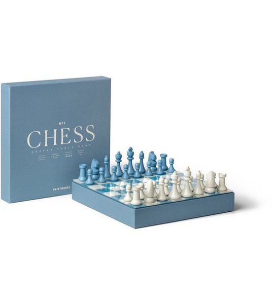 Printworks Spel Classic - Chess - Dusty Blue