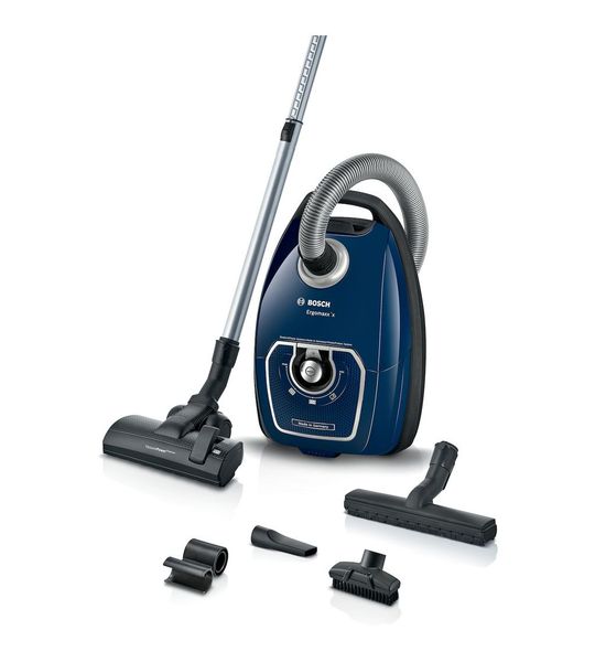 Bosch BGB7X420 Stofzuiger met zak Blauw