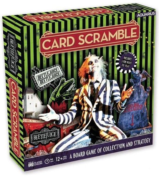 Beetlejuice – Bordspel Card Scramble (Engels)