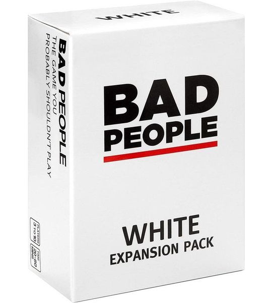 Dyce Games Bad People White Expansion Pack - Engelstalig Partyspel - 15+ jaar