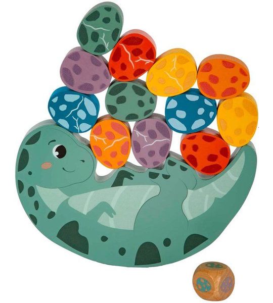 Small Foot - Houten Balansspel Dino, 14dlg.
