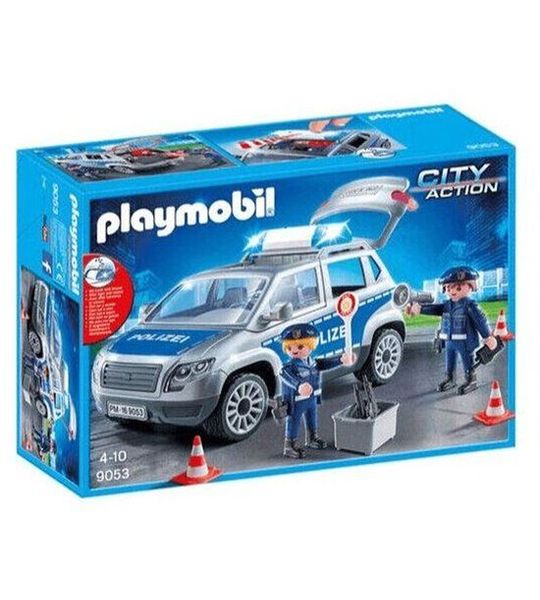 PLAYMOBIL® Off-roadvoertuig van de politie met licht en geluid - P-9053