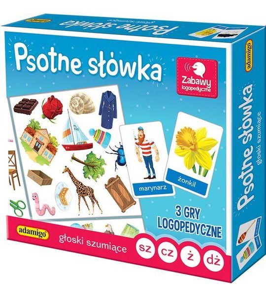 Psotne słówka Głoski szumiące sz cz ż dż