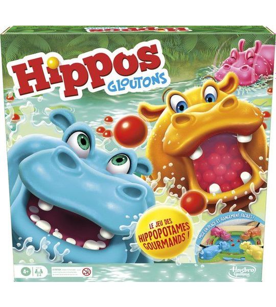Hasbro Gaming Hungry Hungry Hippos Bordspel Feest