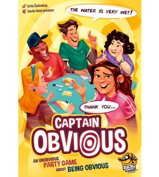 Lucky Duck Games - Captain Obvious - Actiespel - Kaartspel (ENG)