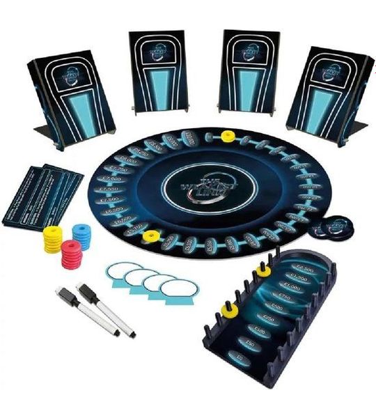 Tomy bordspel The Weakest Link Essentials Edition multicolor.