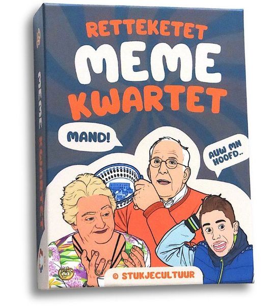 Stukje Cultuur - Retteketet Meme Kwartet - Internet Memes Kaartspel