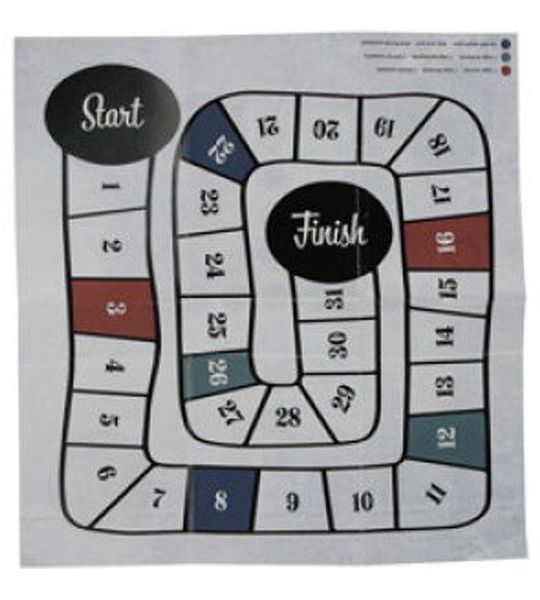 JENS Living - Reis Dobbel & Pionnen spel -