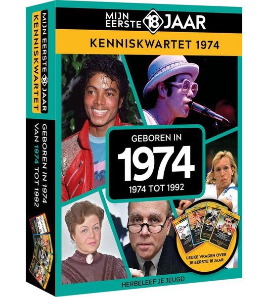 Tucker's Fun Factory Mijn eerste 18 jaar Kenniskwartet 1974 (BelgiÃ«)