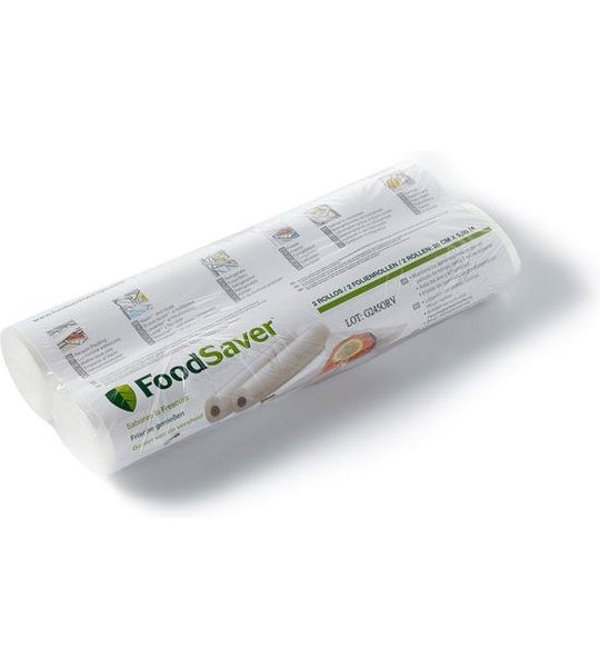 FoodSaver folierollen 28 x 550cm 2 stuks
