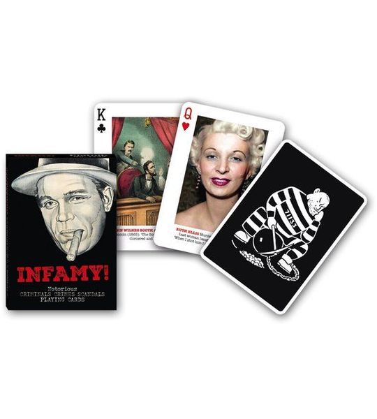 Piatnik speelkaarten Infamy! kaartspel - single deck - kaartspellen.