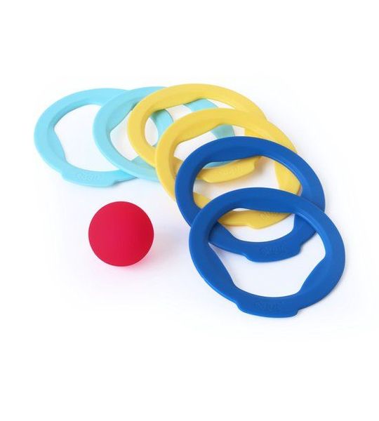 Quut - Quut Ringo Petanque Spel 6 Ringen + 1 Bal