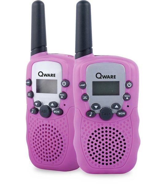 Qware Set Qw Snd-wt335pk Walkie Talkie Roze