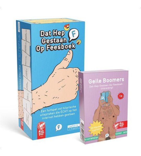 Dat Heb Gestaan Op Feesboek + Geile Boomers - COMBIDEAL