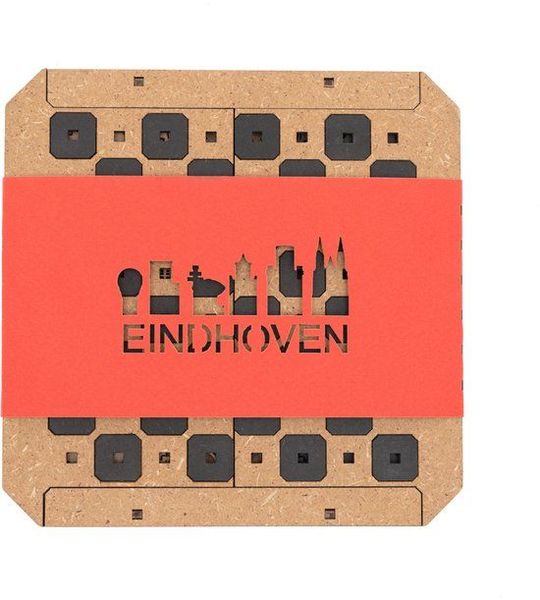 Meuq Design Eindhoven - Bord Spel - Schaakset - Cadeau - Spellen - CityChess